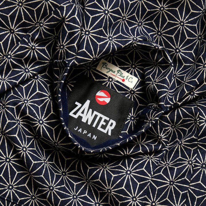 BURGUS PLUS - ZANTER x BURGUS PLUS - Tsumugi Down HAN-TEN - ASA-NO-HA - BP25908ZNT-NV