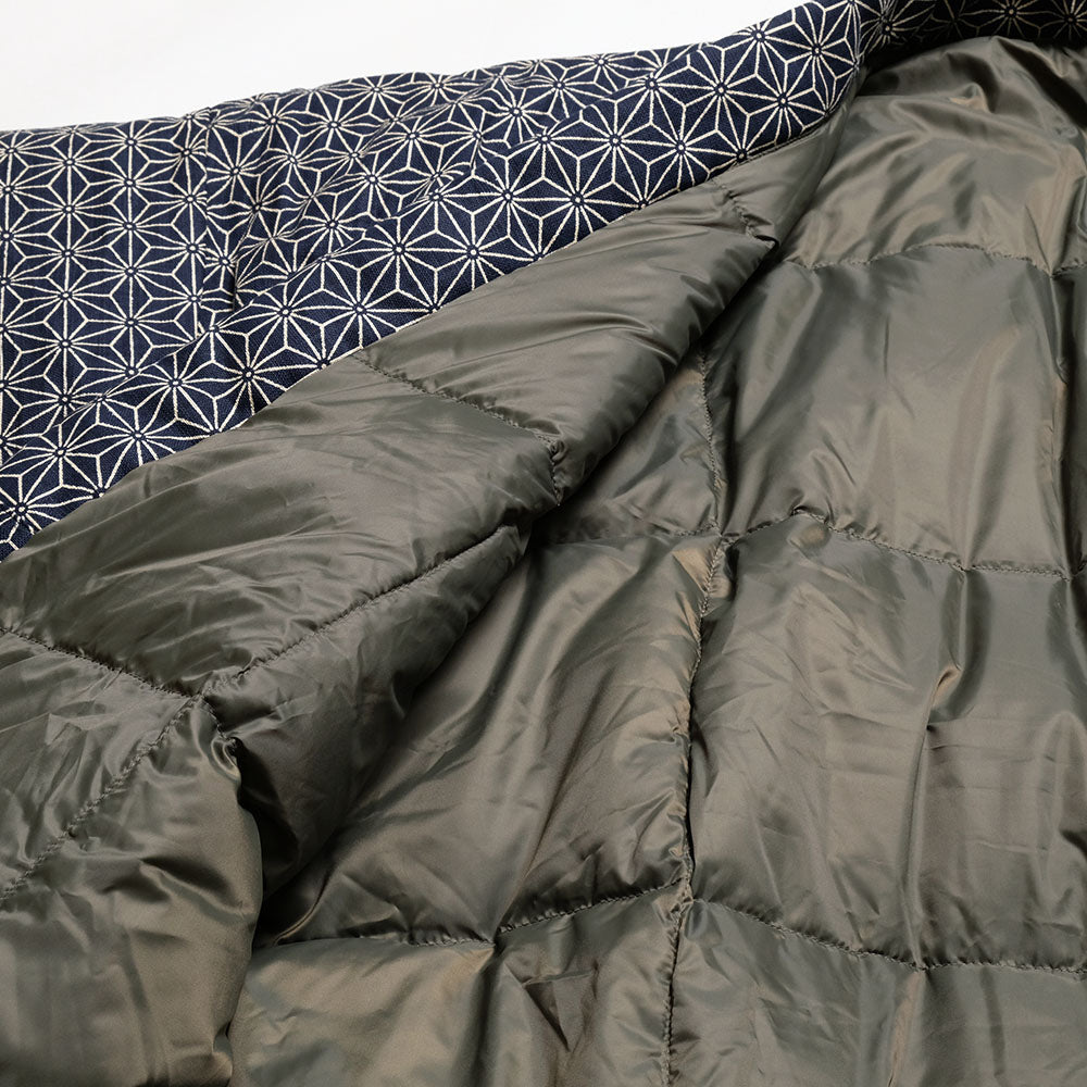 BURGUS PLUS - ZANTER x BURGUS PLUS - Tsumugi Down HAN-TEN - ASA-NO-HA - BP25908ZNT-NV