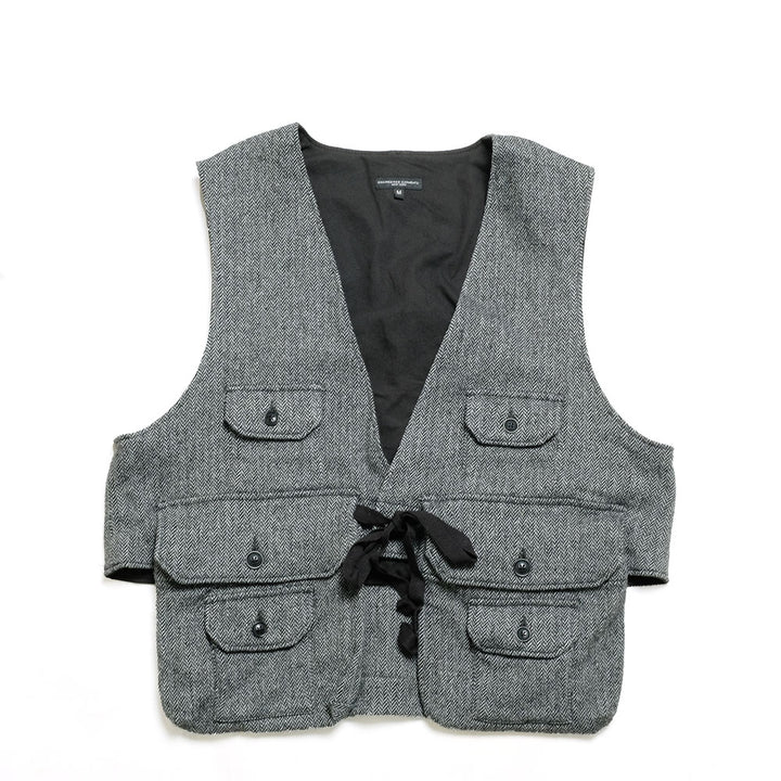 Engineered Garments - Fowl Vest - Herringbone - NQ124
