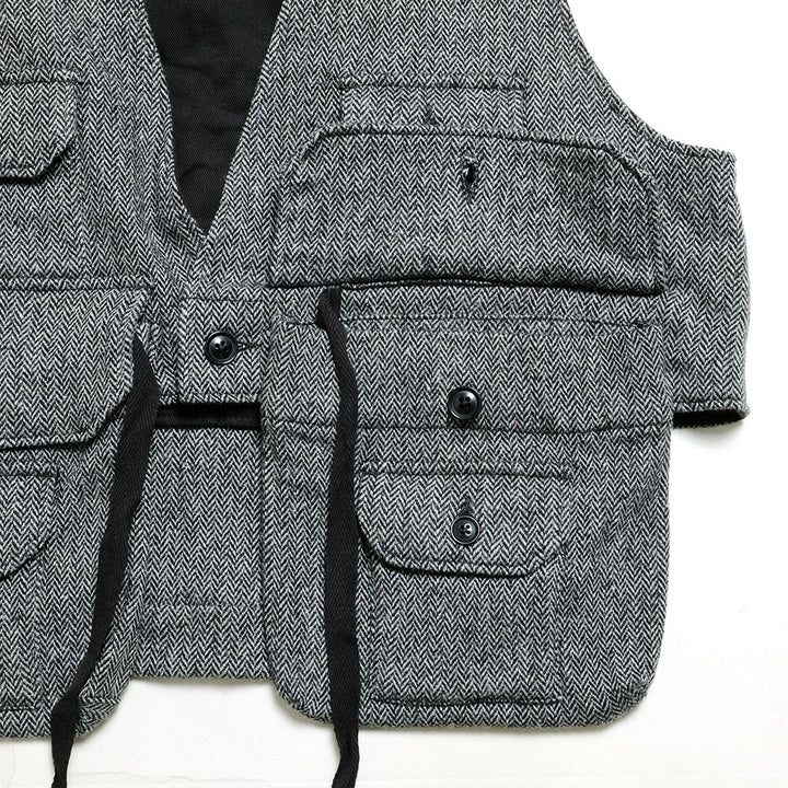 Engineered Garments - Fowl Vest - Herringbone - NQ124