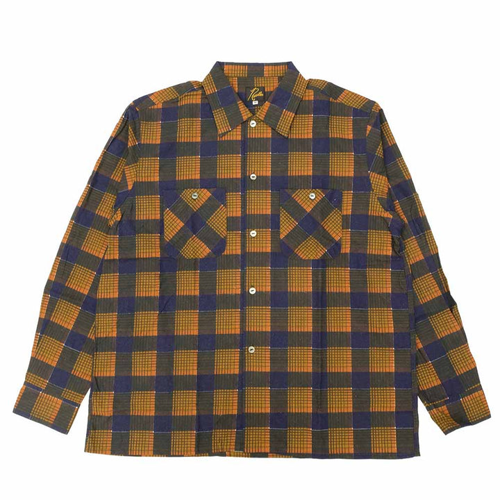 Needles - One-Up Shirt - Printed Flannel / Plaid  - RW303
