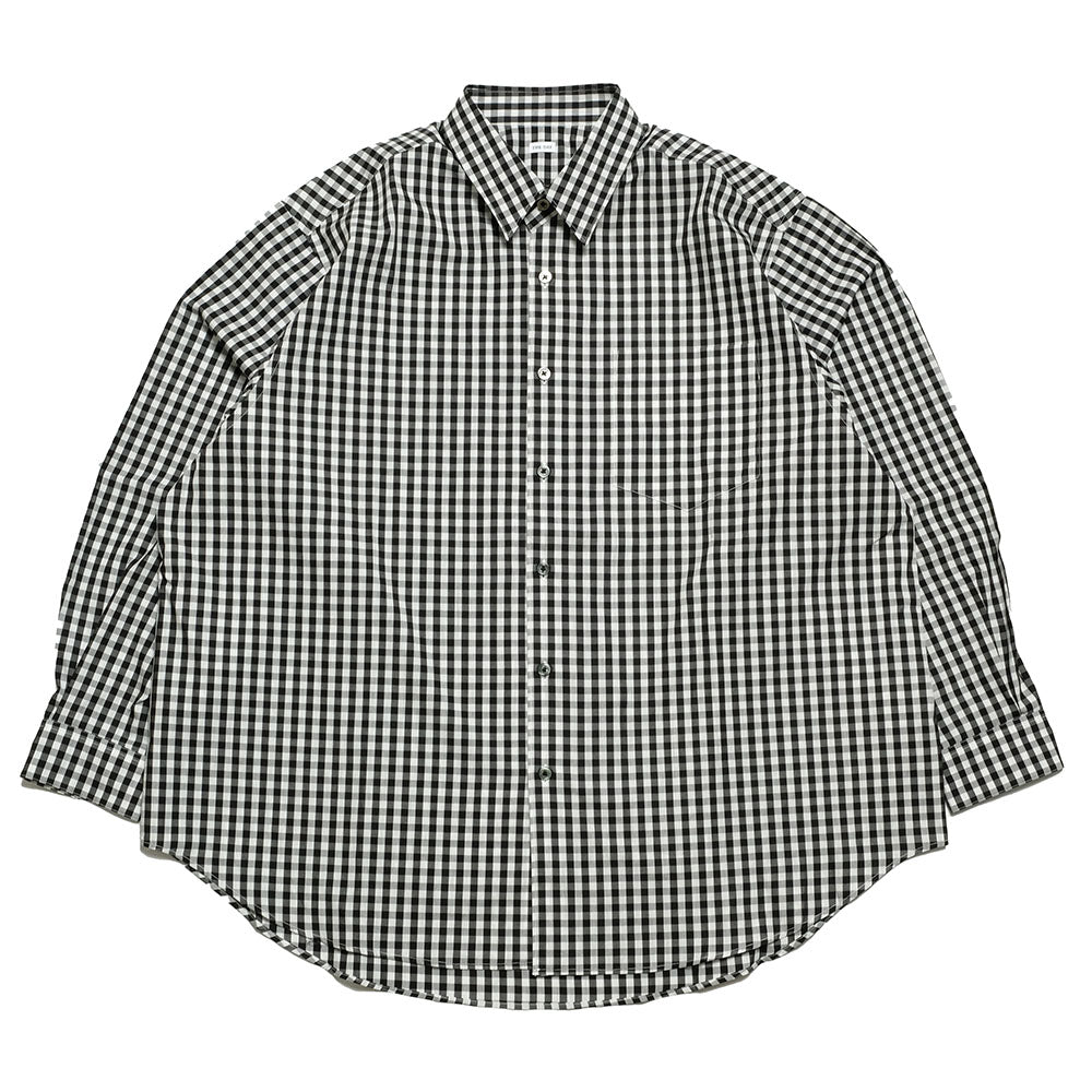 THE DAY - NEW GINGHAM STANDARD SHIRT - D24SS-01003 – Sun House