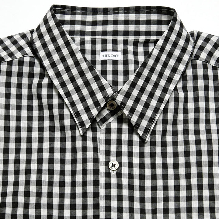 THE DAY - NEW GINGHAM STANDARD SHIRT - D24SS-01003
