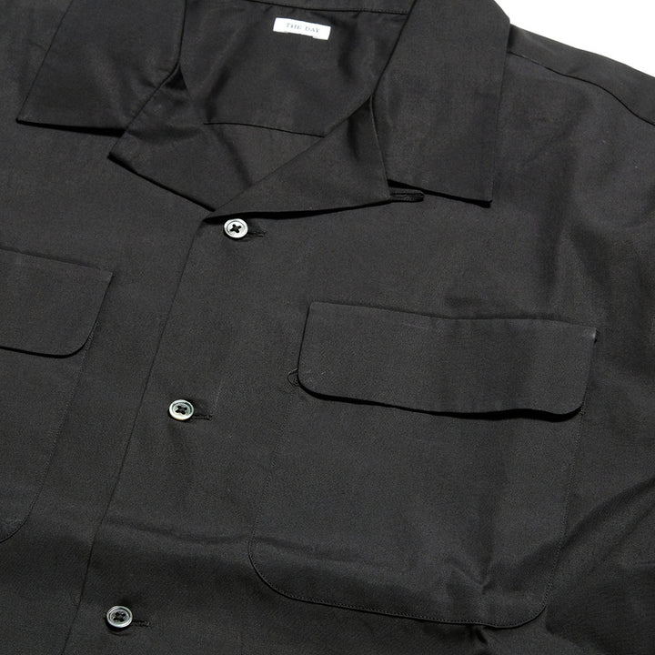 THE DAY - OPEN COLLAR SHIRT - D25WS-1001