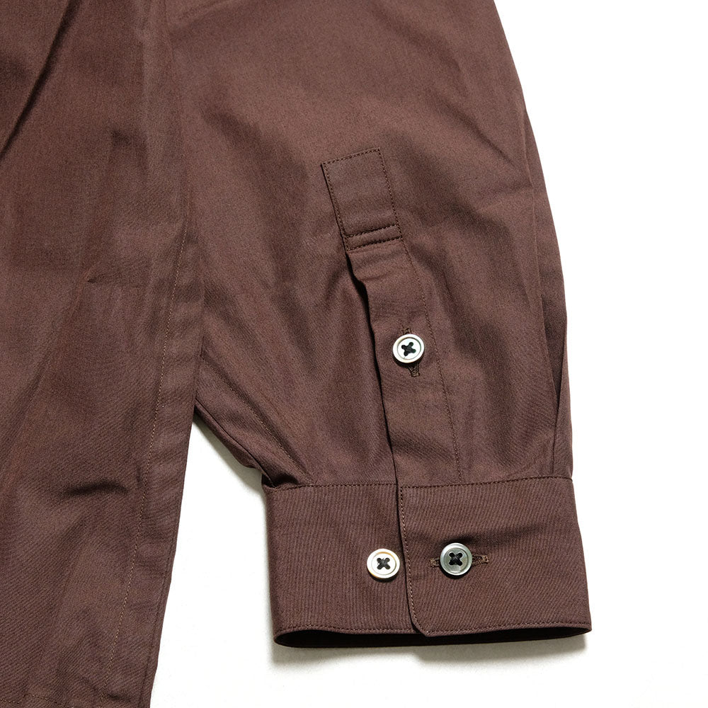 THE DAY - OPEN COLLAR SHIRT - D25WS-1001