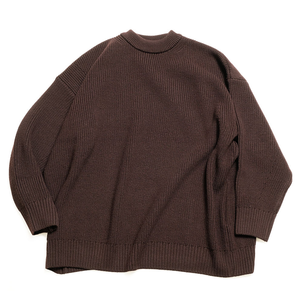 THE DAY - MERINO WOOL CREWNECK KNIT - D25WS-03001