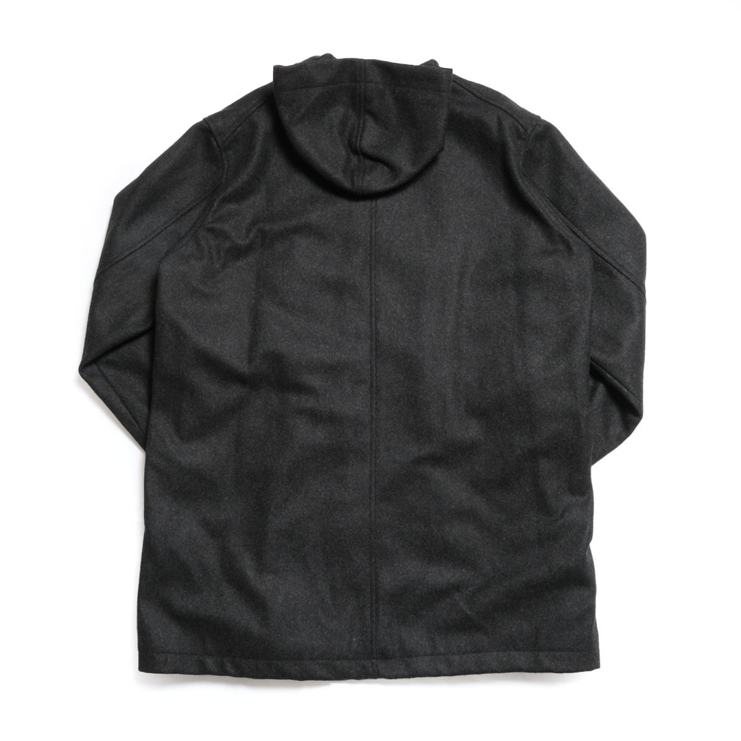 THE DAY - MELTON HOODED COAT - D26AW-05001