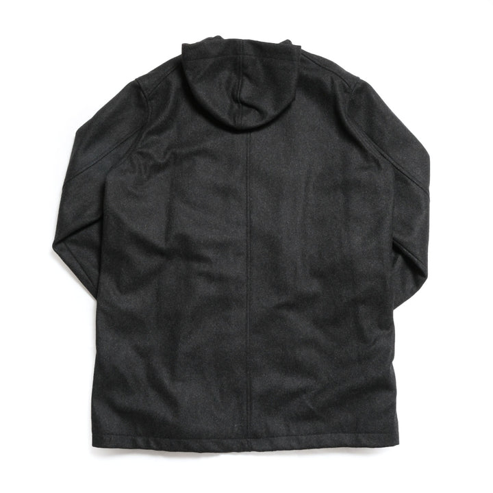 THE DAY - MELTON HOODED COAT - D26AW-05001