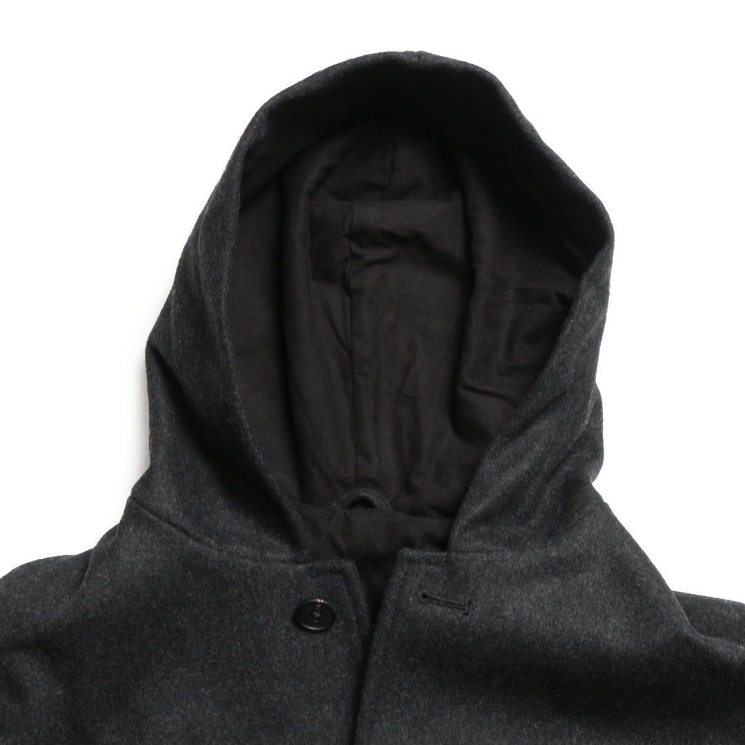 THE DAY - MELTON HOODED COAT - D26AW-05001
