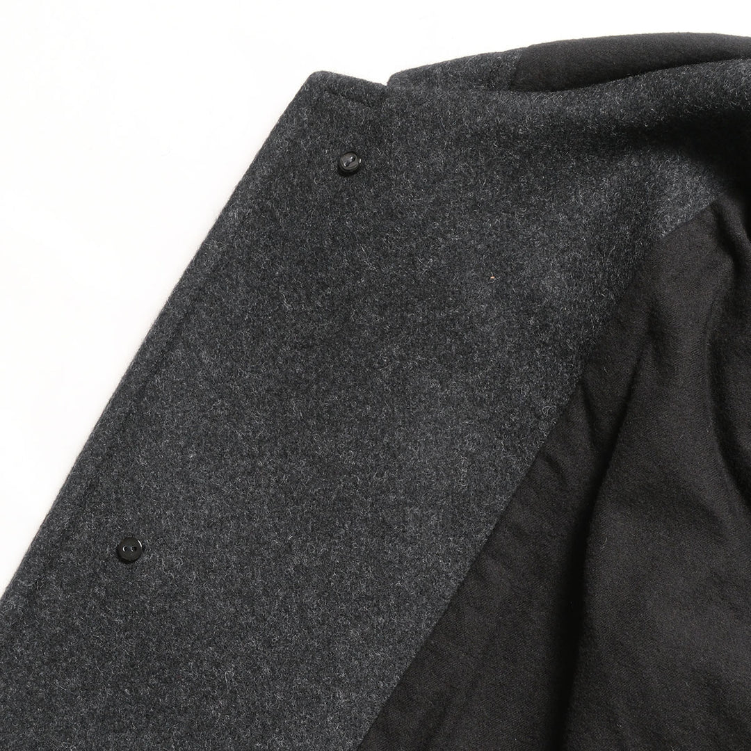 THE DAY - MELTON HOODED COAT - D26AW-05001