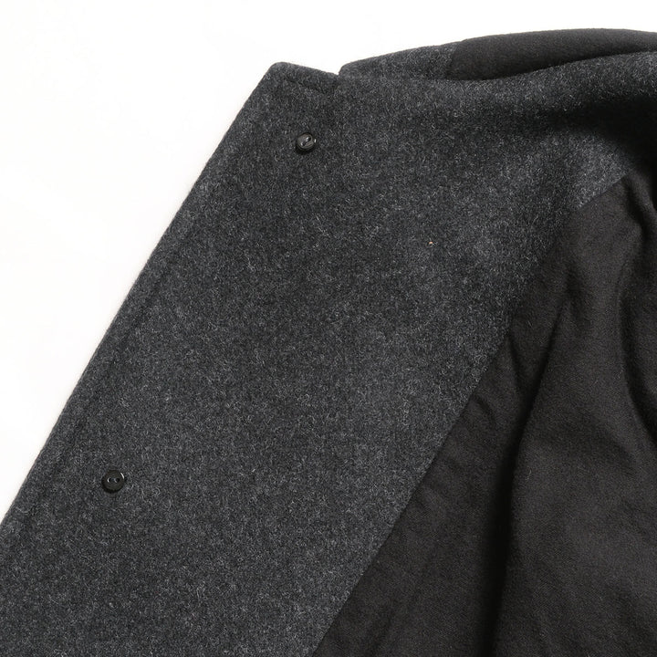 THE DAY - MELTON HOODED COAT - D26AW-05001