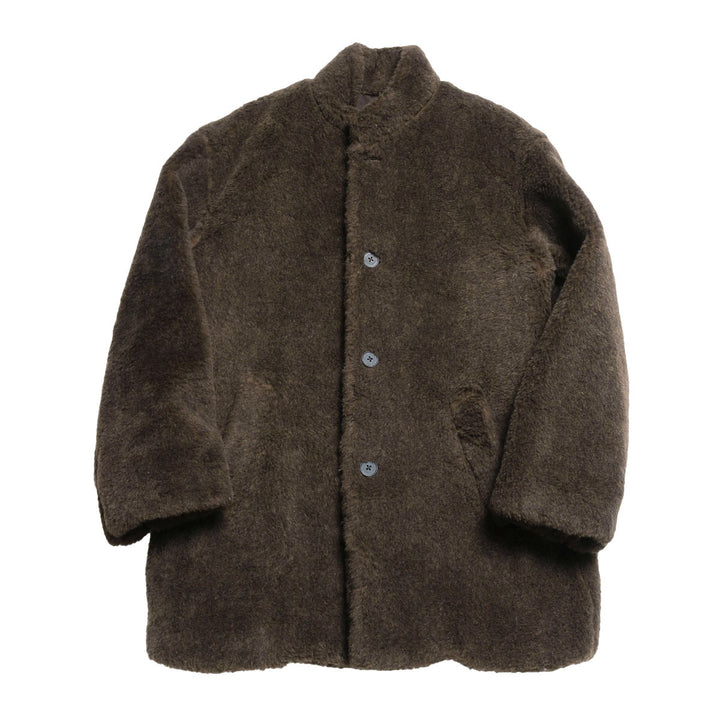THE DAY - ALPACA WOOL PILE COAT - D26AW-05009