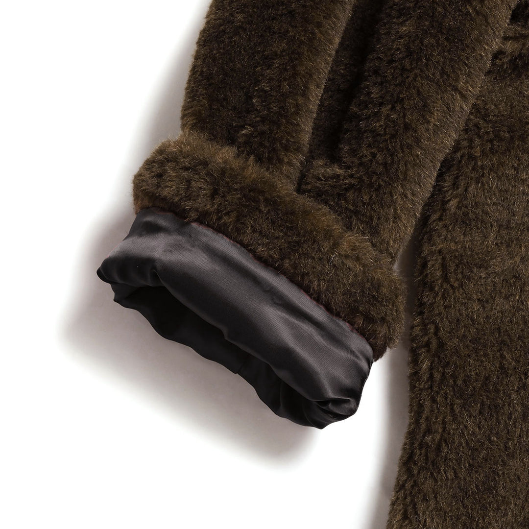 THE DAY - ALPACA WOOL PILE COAT - D26AW-05009