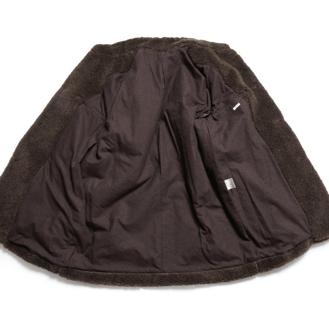 THE DAY - ALPACA WOOL PILE COAT - D26AW-05009
