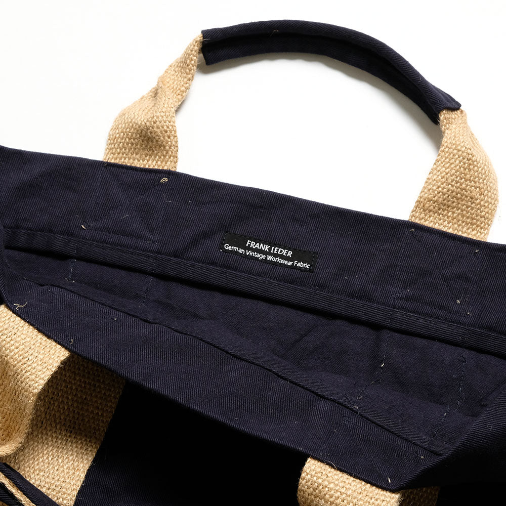 FRANK LEDER - Dead Stock 60's German Vintage Workwear Fabric - Tote Bag - FL-0520044