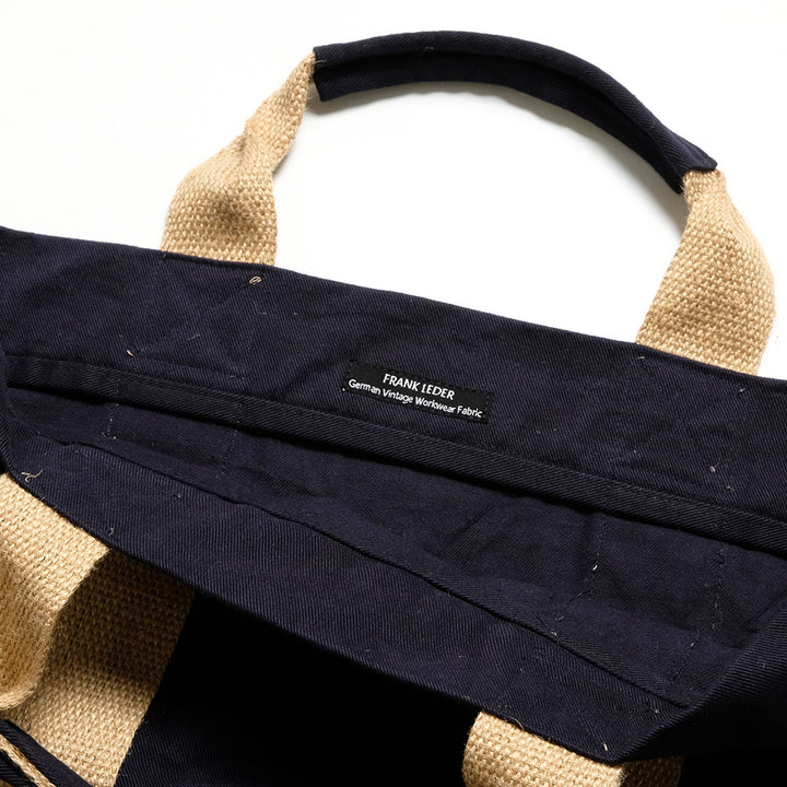 FRANK LEDER - Dead Stock 60's German Vintage Workwear Fabric - Tote Bag - FL-0520044