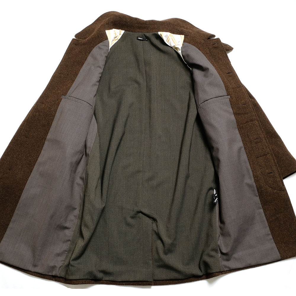 FRANK LEDER - Brown Wool Coat - FL-0521038