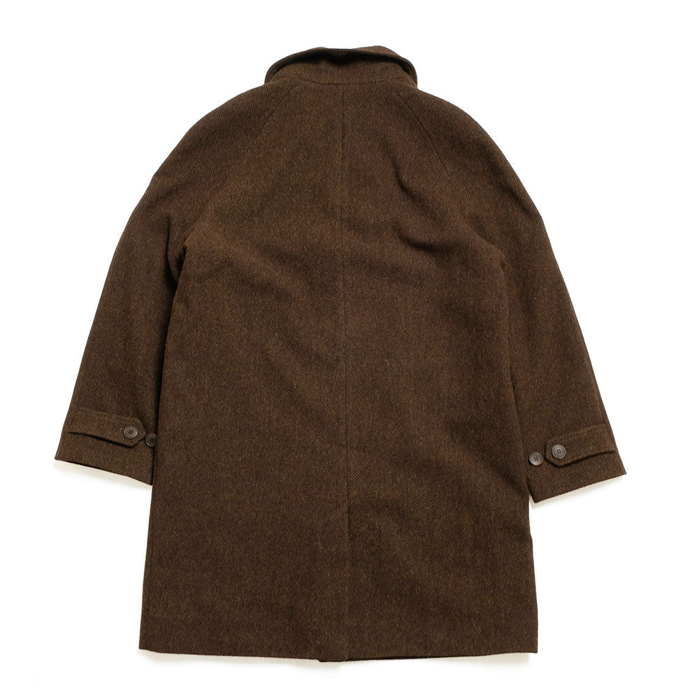 FRANK LEDER - Brown Wool Coat - FL-0521038