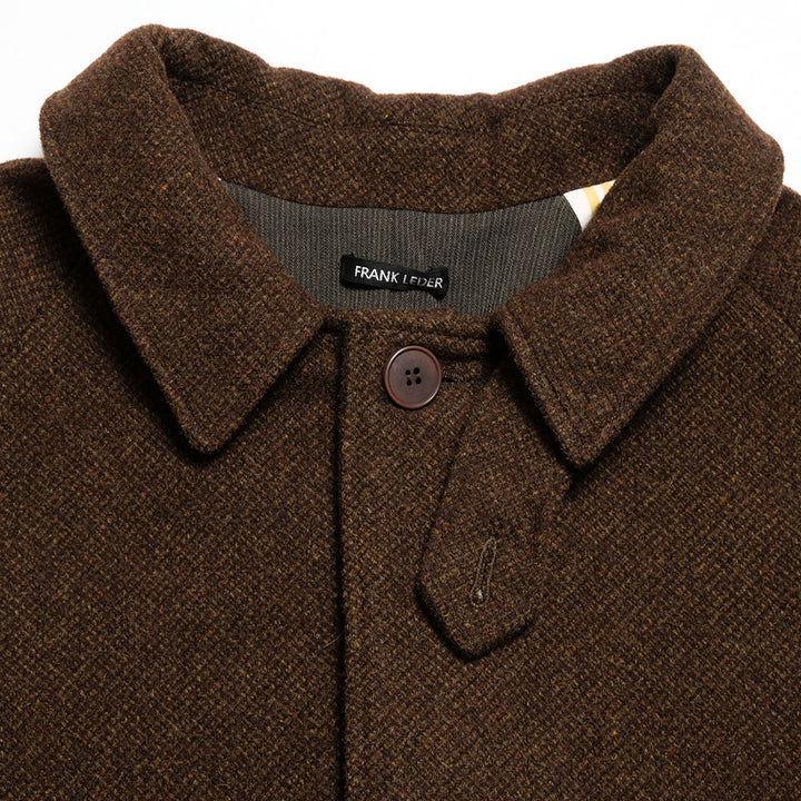 FRANK LEDER - Brown Wool Coat - FL-0521038