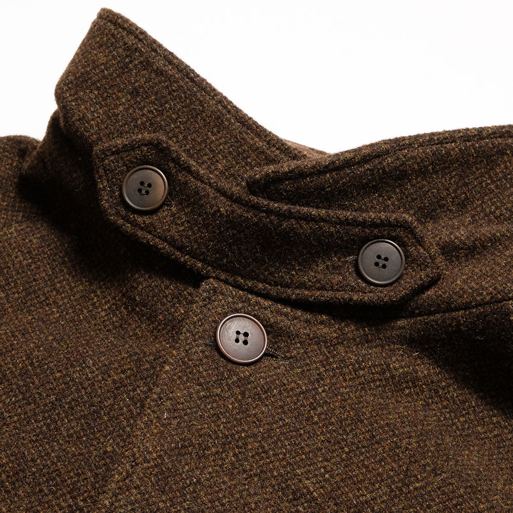 FRANK LEDER - Brown Wool Coat - FL-0521038