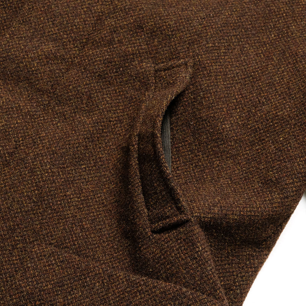 FRANK LEDER - Brown Wool Coat - FL-0521038