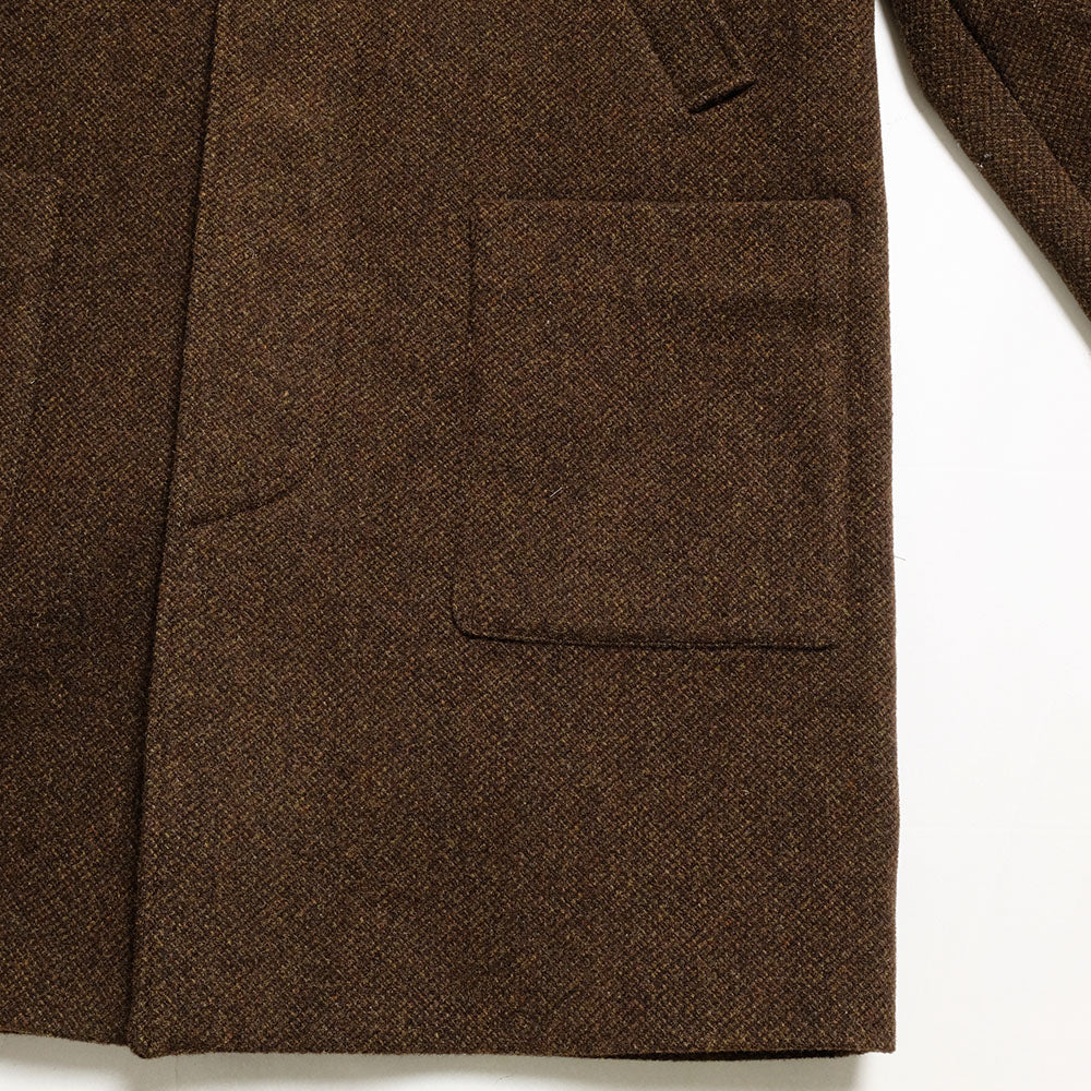 FRANK LEDER - Brown Wool Coat - FL-0521038