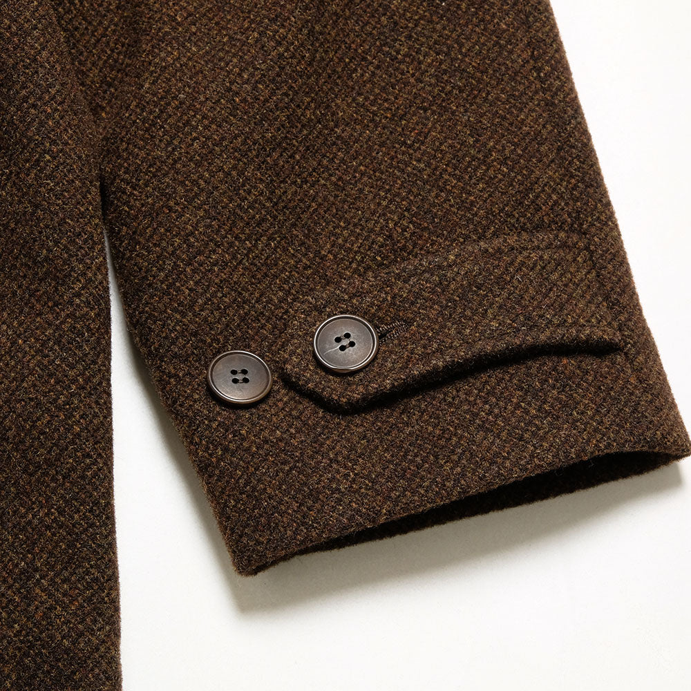 FRANK LEDER - Brown Wool Coat - FL-0521038