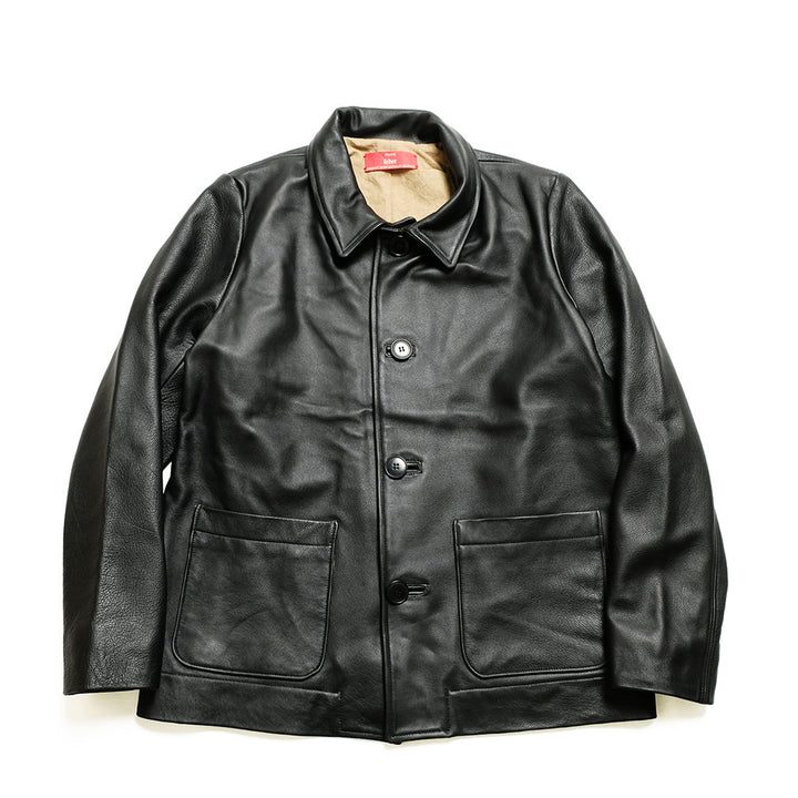 FRANK LEDER - Organic Dyed Buffalo Leather Jacket - FL-0522007