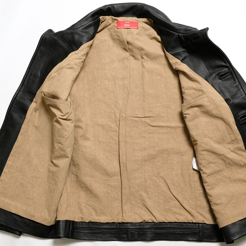 FRANK LEDER - Organic Dyed Buffalo Leather Jacket - FL-0522007