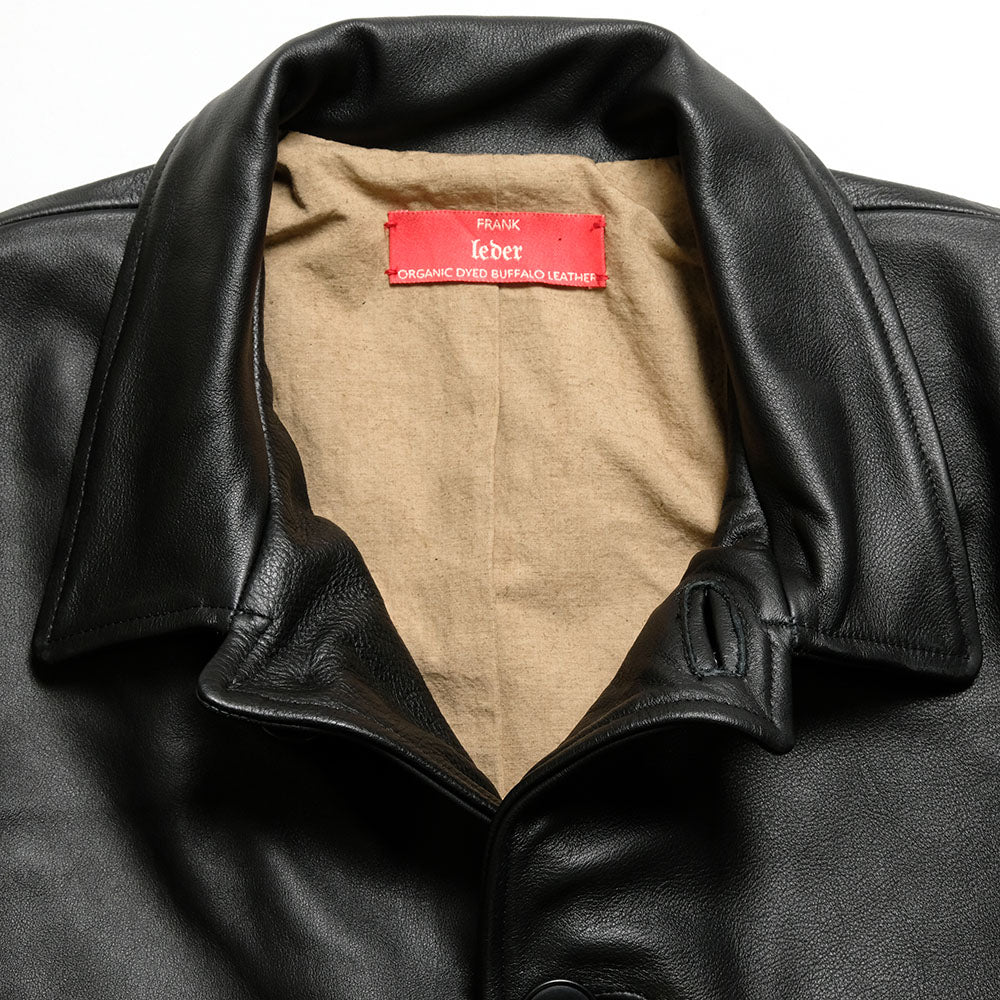 FRANK LEDER - Organic Dyed Buffalo Leather Jacket - FL-0522007