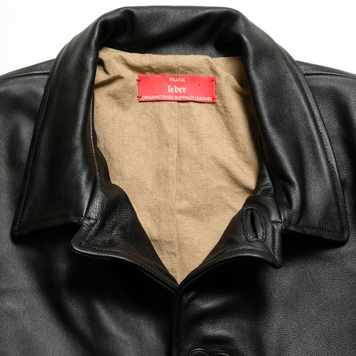 FRANK LEDER - Organic Dyed Buffalo Leather Jacket - FL-0522007