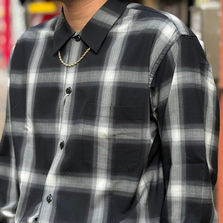 GOLD - Super 140's WOOL TROPICAL OPEN SHIRT - GL29647