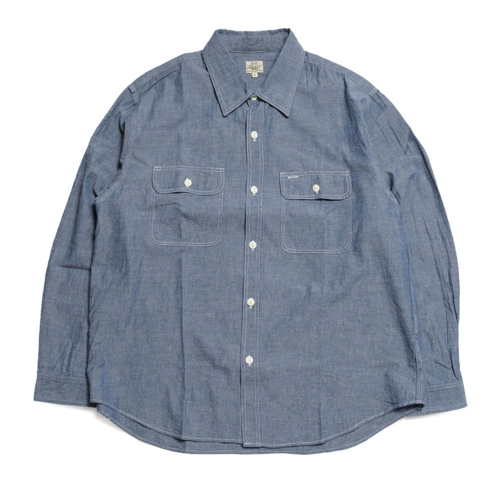 GOLD - CHAMBRAY WORK SHIRT - GL29756