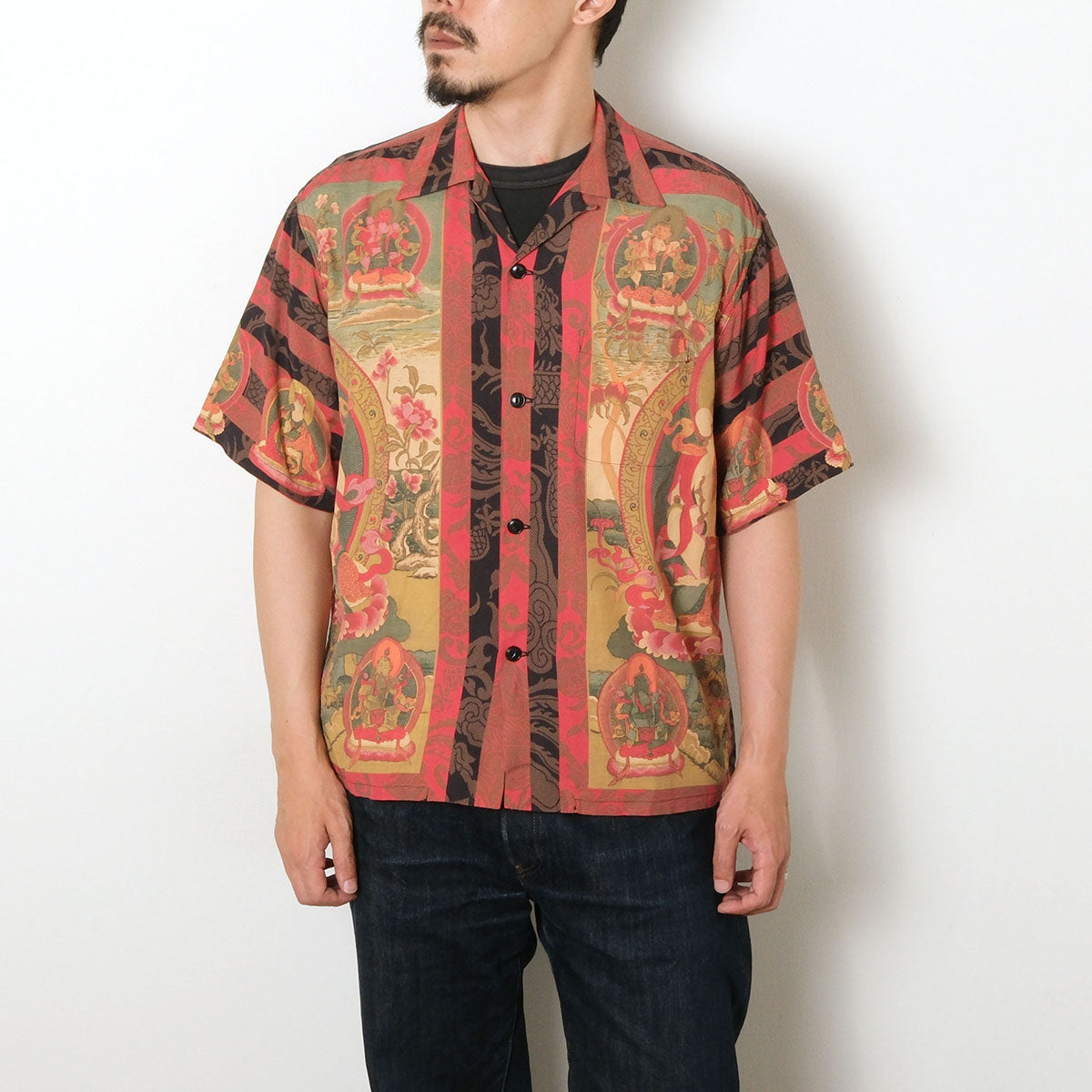 SUN様の専用 GOLD - ALOHA SHIRT “MANDARA” - GL39652 – Sun House Online Store