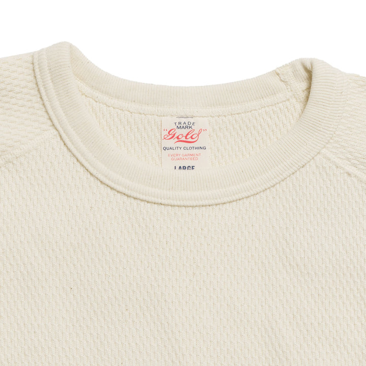 GOLD - HEAVY THERMAL RAGLAN CREW NECK SHIRT - GL69771