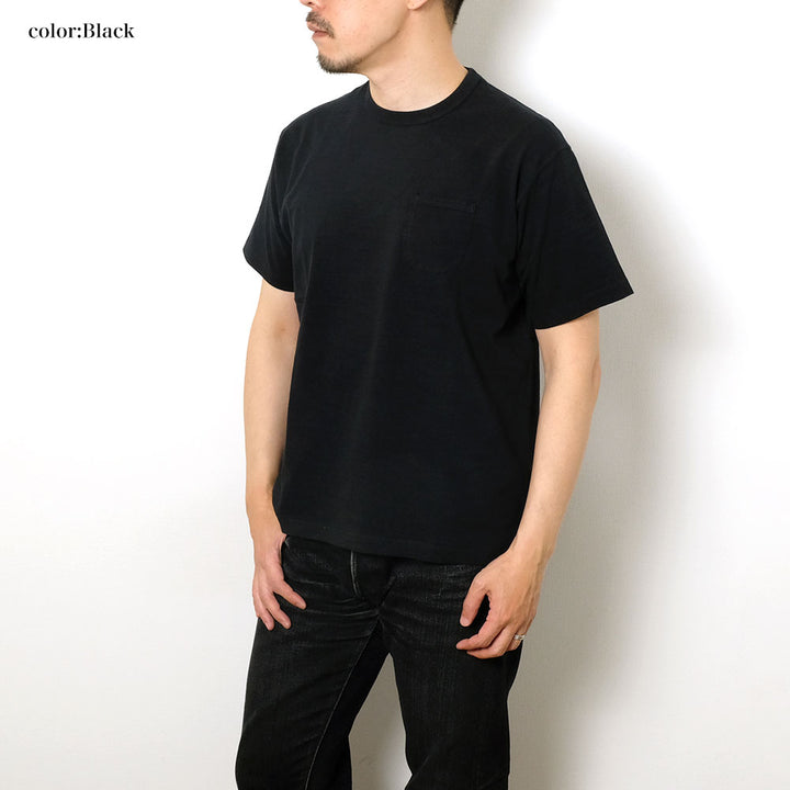 BURGUS PLUS - Slub Pocket T-Shirt - HBP-027