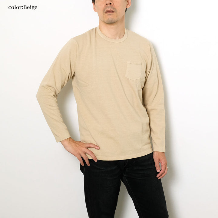 BURGUS PLUS - L/S Nep T-Shirt - HBP-031