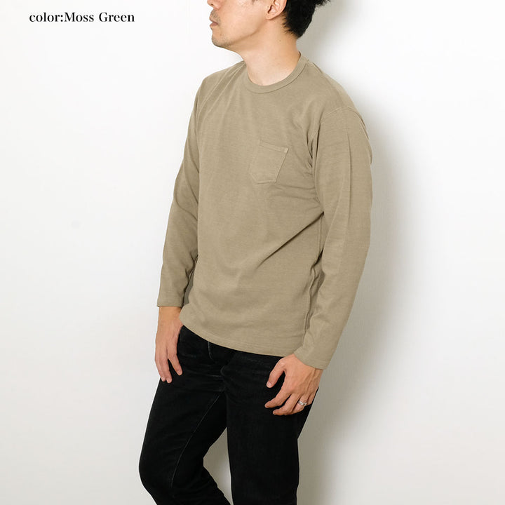 BURGUS PLUS - L/S Nep T-Shirt - HBP-031