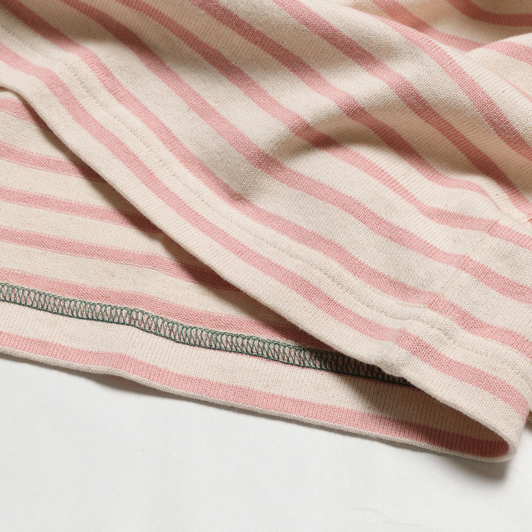 BURGUS PLUS - Relax Basque Shirt - Stripe - HBP-033BD