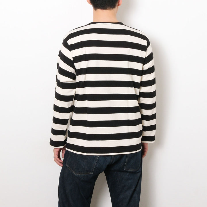 BURGUS PLUS - Relax Basque Shirt - Stripe - HBP-033BD