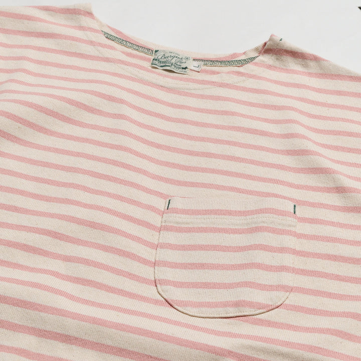 BURGUS PLUS - Relax Basque Shirt - Stripe - HBP-033BD