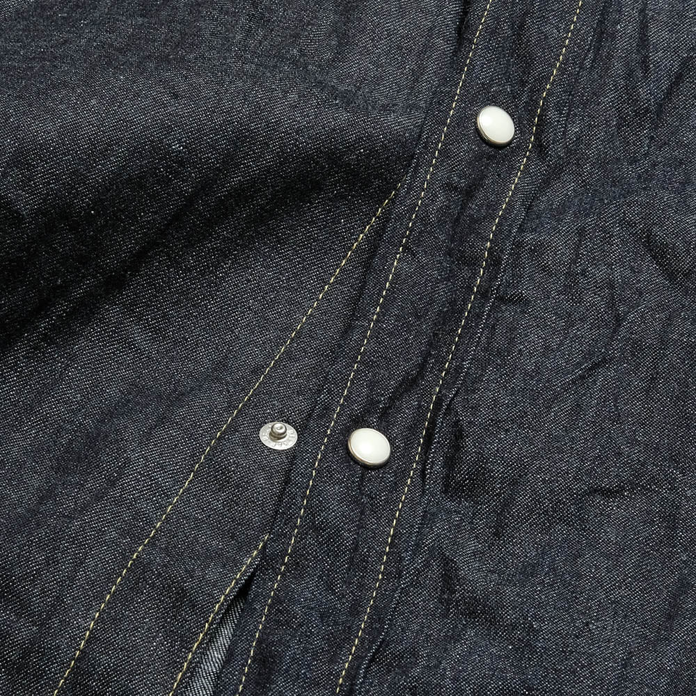 BURGUS PLUS - 8oz Denim Western Shirt - HBP-301WS