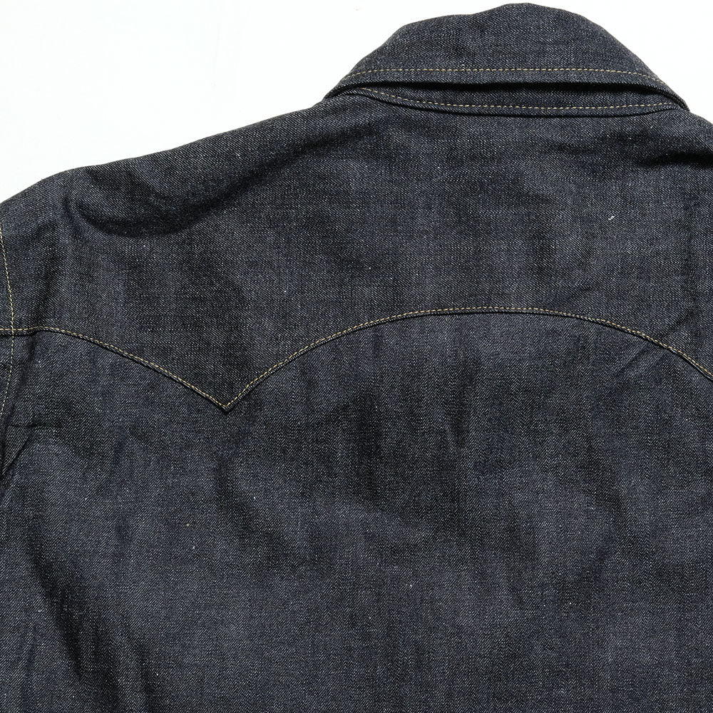 BURGUS PLUS - 8oz Denim Western Shirt - HBP-301WS