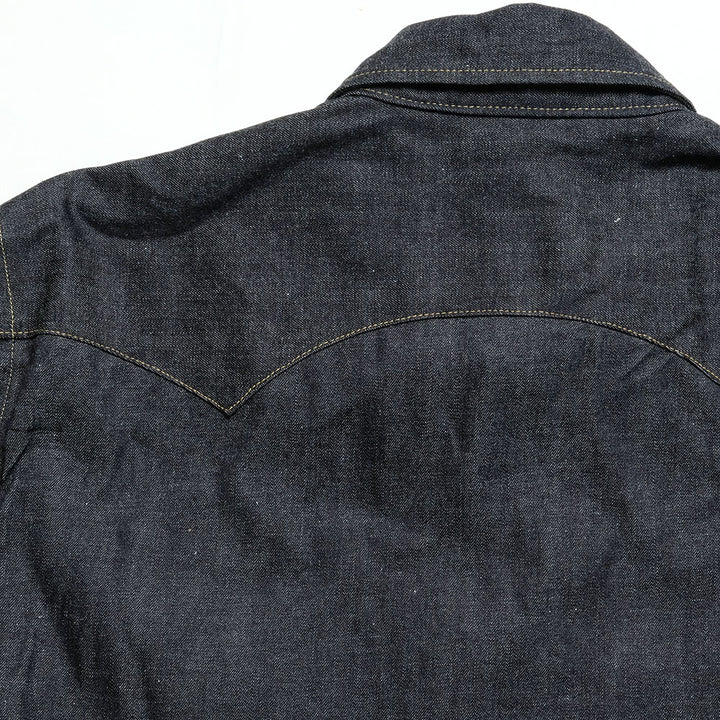 BURGUS PLUS - 8oz Denim Western Shirt - HBP-301WS