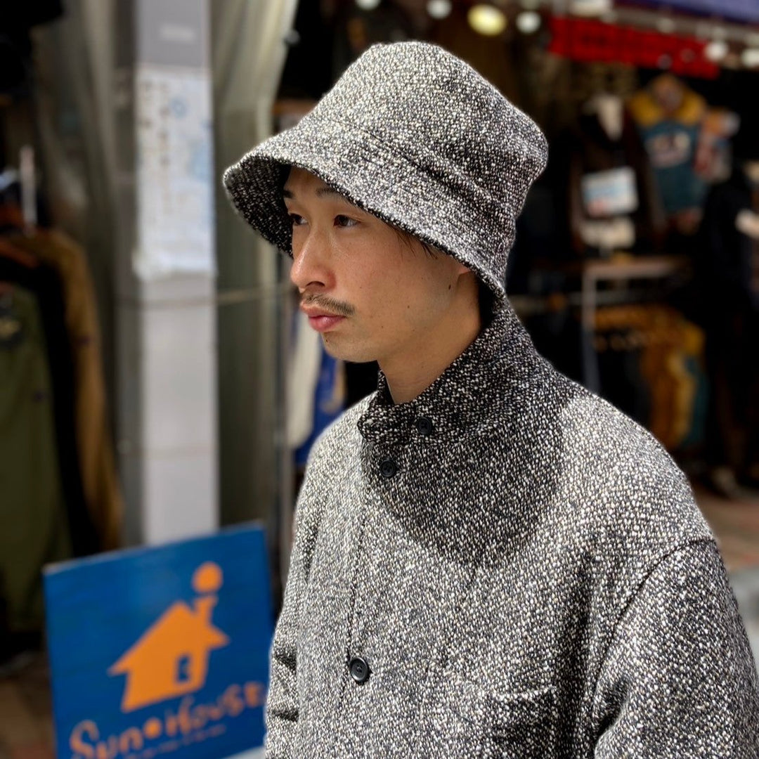 Engineered Garments - Bucket Hat - Wool Homespun - PS409