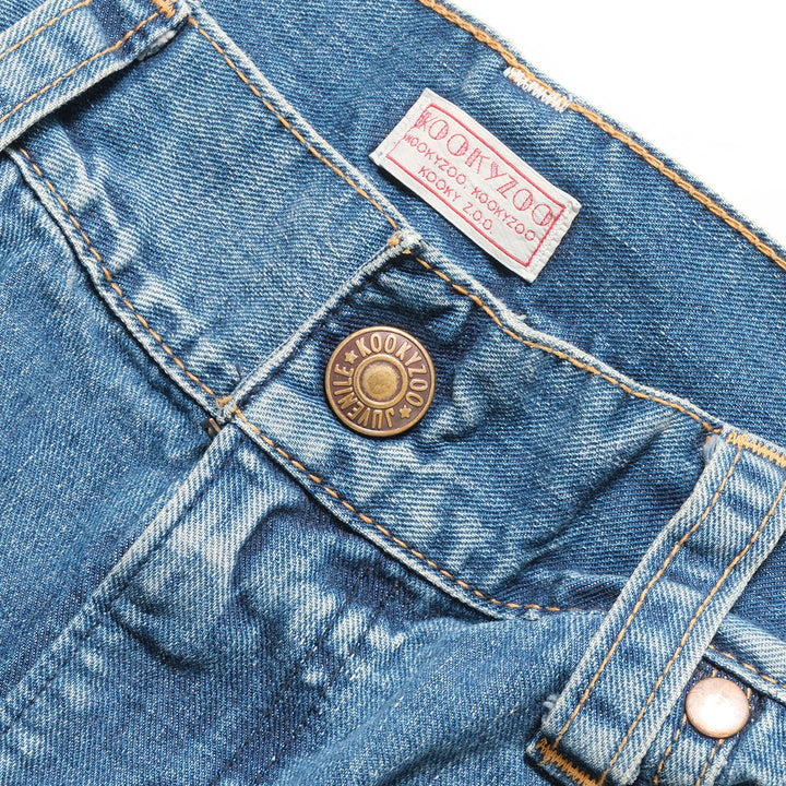 KOOKYZOO - DINNER JEANS - USED WASH - KZF6-05-2