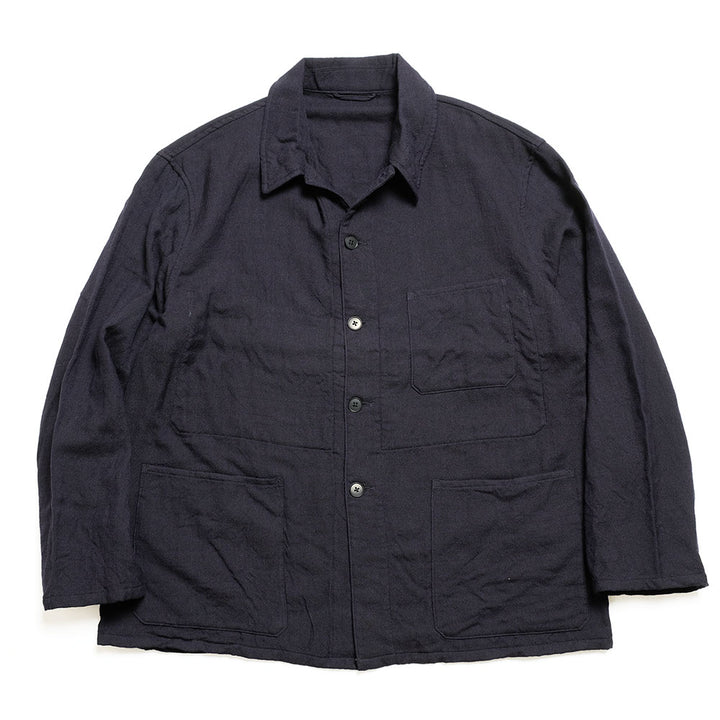 KAPTAIN SUNSHINE - Wool Gauze Work Shirt Jacket - KS25FJK12