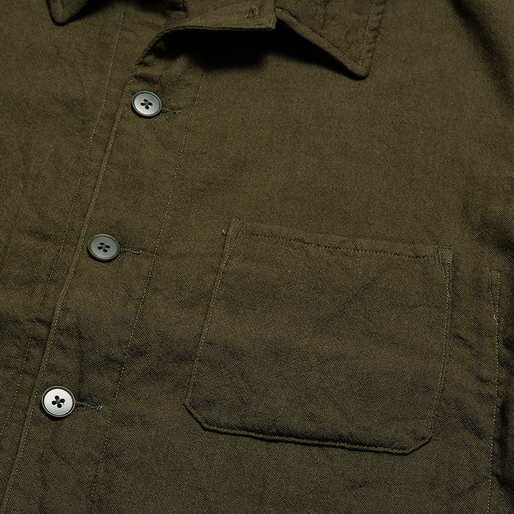 KAPTAIN SUNSHINE - Wool Gauze Work Shirt Jacket - KS25FJK12