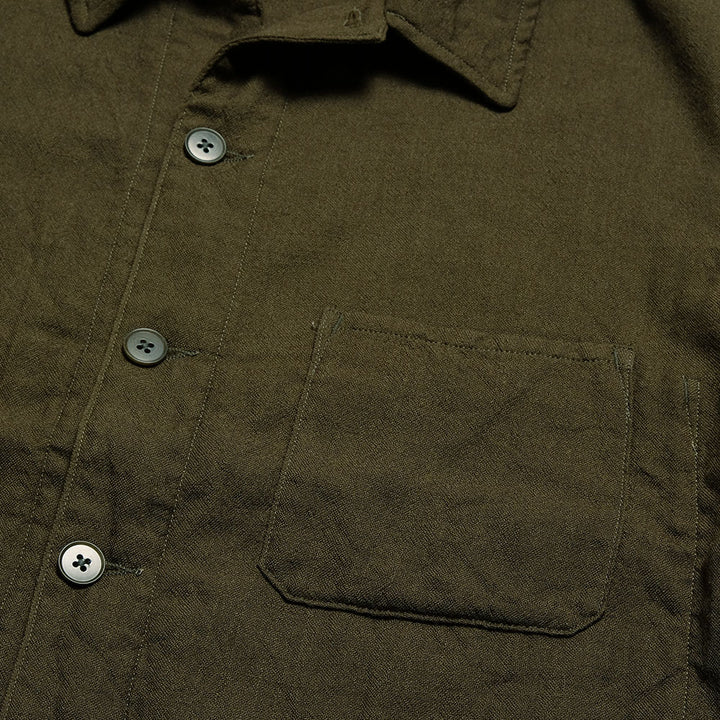 KAPTAIN SUNSHINE - Wool Gauze Work Shirt Jacket - KS25FJK12