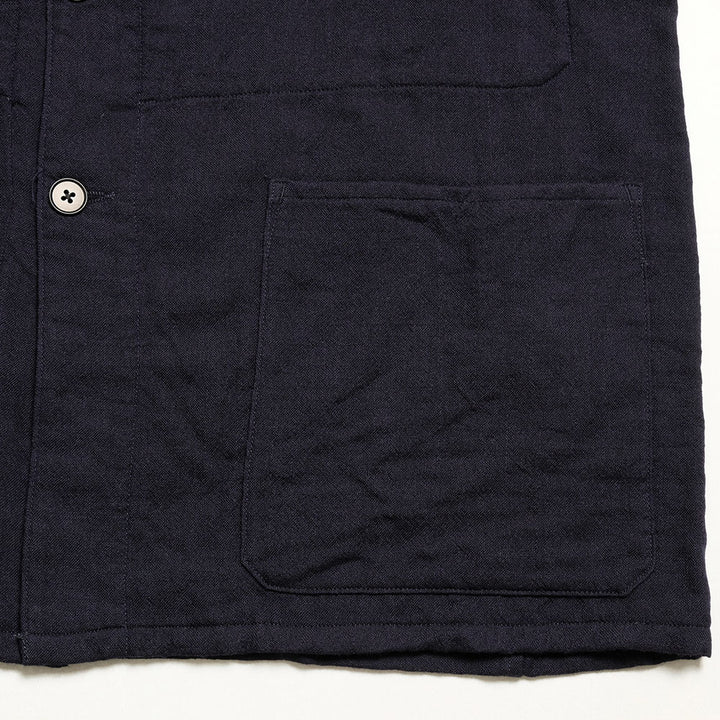 KAPTAIN SUNSHINE - Wool Gauze Work Shirt Jacket - KS25FJK12